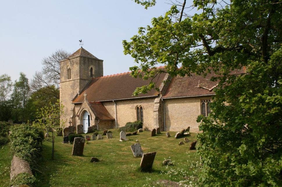 Exterior of church