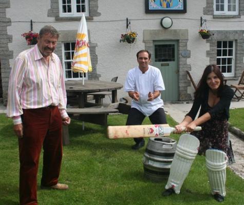 Cricket in the garden