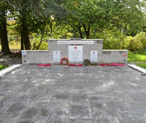 Memorial after project completion