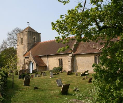 Exterior of church