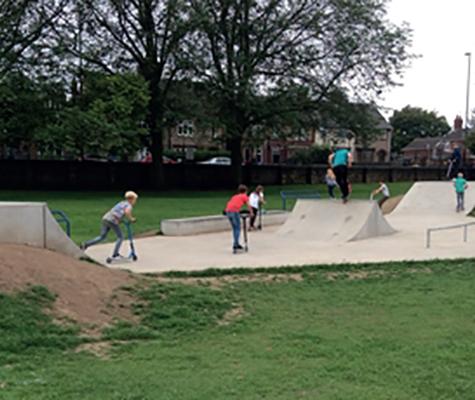 Skate ramps