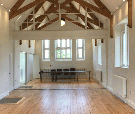 Interior of the main hall